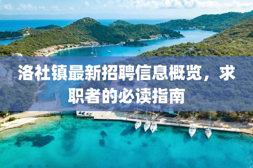 洛社镇最新招聘信息概览，求职者的必读指南