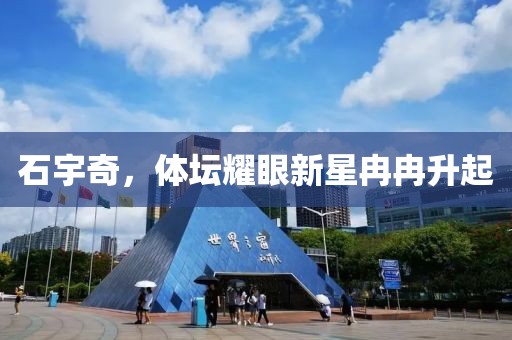 石宇奇，体坛耀眼新星冉冉升起