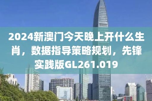 2024新澳门今天晚上开什么生肖，数据指导策略规划，先锋实践版GL261.019