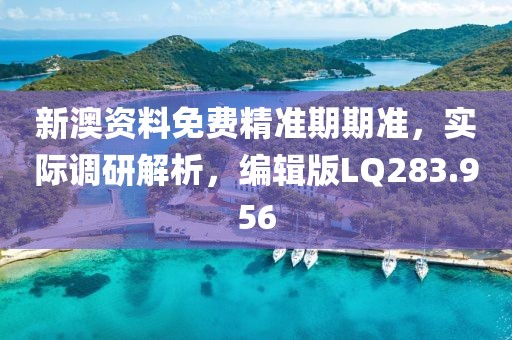 新澳资料免费精准期期准，实际调研解析，编辑版LQ283.956