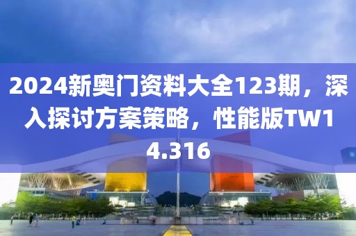 2024新奥门资料大全123期，深入探讨方案策略，性能版TW14.316