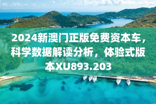 2024新澳门正版免费资本车，科学数据解读分析，体验式版本XU893.203