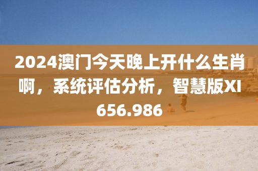 2024澳门今天晚上开什么生肖啊，系统评估分析，智慧版XI656.986