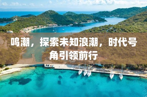 鸣潮，探索未知浪潮，时代号角引领前行