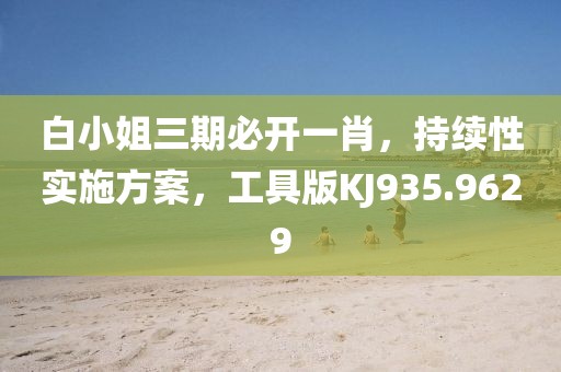 白小姐三期必开一肖，持续性实施方案，工具版KJ935.9629