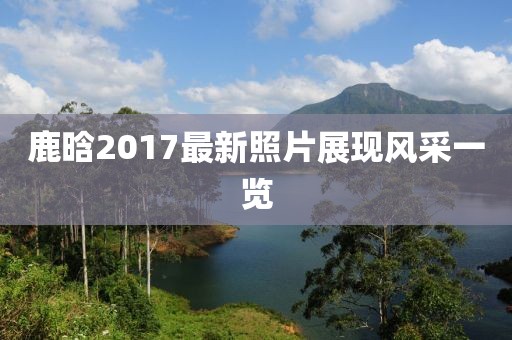 鹿晗2017最新照片展现风采一览