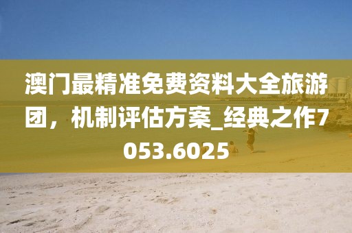 澳门最精准免费资料大全旅游团，机制评估方案_经典之作7053.6025