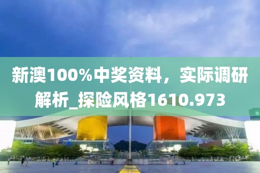 新澳100%中奖资料，实际调研解析_探险风格1610.973