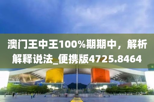 澳门王中王100%期期中，解析解释说法_便携版4725.8464