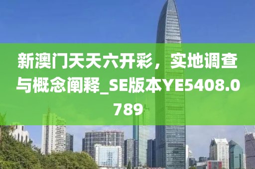 新澳门天天六开彩，实地调查与概念阐释_SE版本YE5408.0789