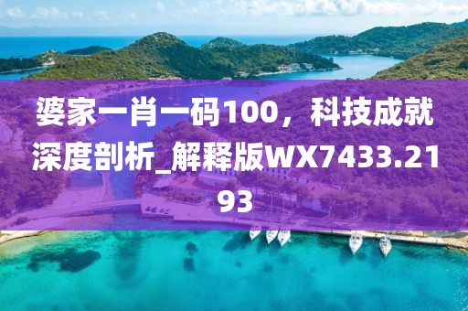 婆家一肖一码100，科技成就深度剖析_解释版WX7433.2193