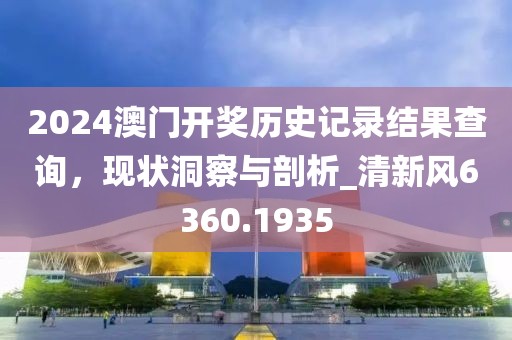 2024澳门开奖历史记录结果查询，现状洞察与剖析_清新风6360.1935