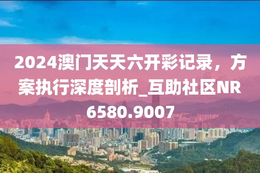 2024澳门天天六开彩记录，方案执行深度剖析_互助社区NR6580.9007