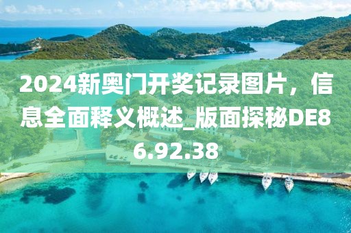 2024新奥门开奖记录图片，信息全面释义概述_版面探秘DE86.92.38