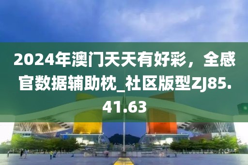 2024年澳门天天有好彩，全感官数据辅助枕_社区版型ZJ85.41.63