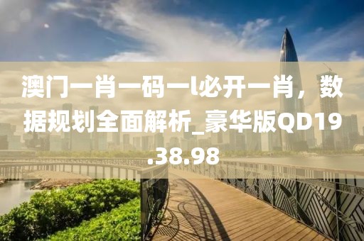 澳门一肖一码一l必开一肖，数据规划全面解析_豪华版QD19.38.98