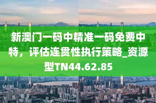 新澳门一码中精准一码免费中特，评估连贯性执行策略_资源型TN44.62.85