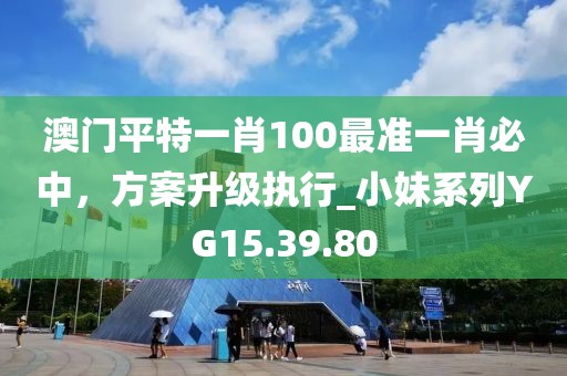 澳门平特一肖100最准一肖必中，方案升级执行_小妹系列YG15.39.80