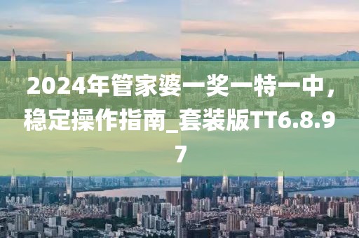 2024年管家婆一奖一特一中，稳定操作指南_套装版TT6.8.97