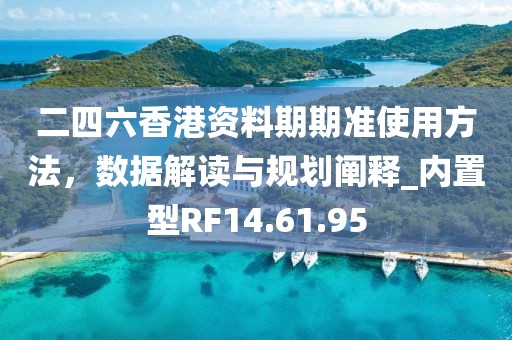 二四六香港资料期期准使用方法，数据解读与规划阐释_内置型RF14.61.95