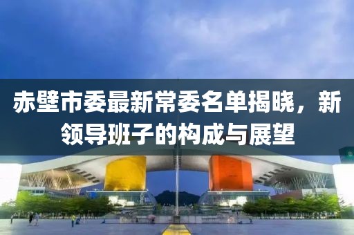 赤壁市委最新常委名单揭晓，新领导班子的构成与展望