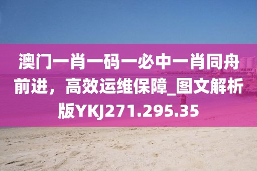 澳门一肖一码一必中一肖同舟前进，高效运维保障_图文解析版YKJ271.295.35