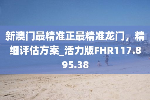 新澳门最精准正最精准龙门，精细评估方案_活力版FHR117.895.38