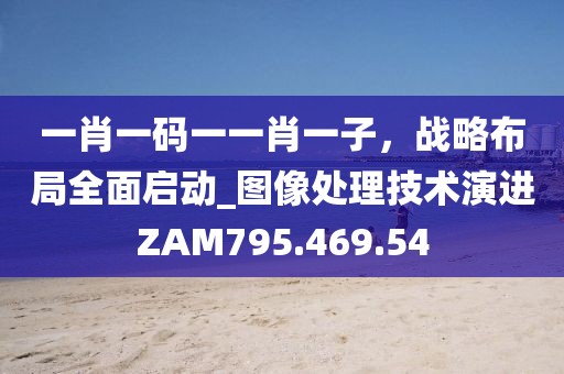 一肖一码一一肖一子，战略布局全面启动_图像处理技术演进ZAM795.469.54