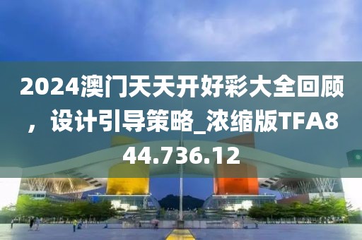 2024澳门天天开好彩大全回顾，设计引导策略_浓缩版TFA844.736.12