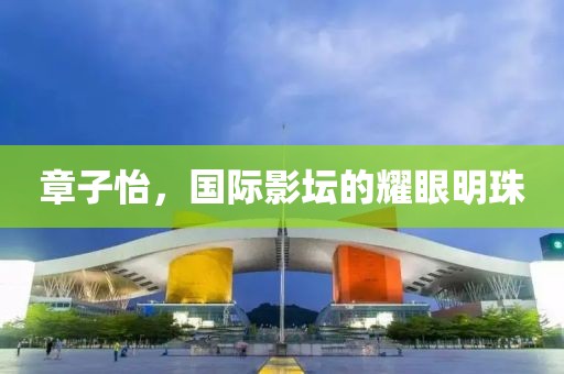 章子怡，国际影坛的耀眼明珠