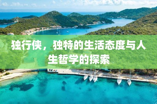 独行侠，独特的生活态度与人生哲学的探索