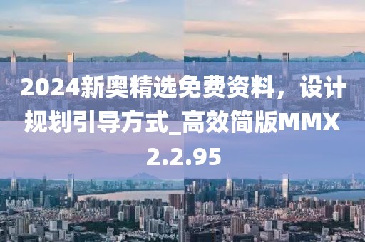 2024新奥精选免费资料，设计规划引导方式_高效简版MMX2.2.95