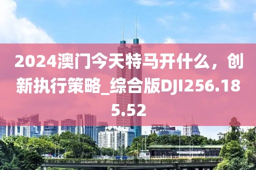 2024澳门今天特马开什么，创新执行策略_综合版DJI256.185.52