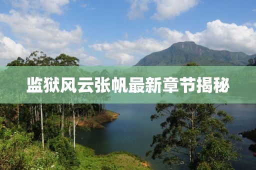 监狱风云张帆最新章节揭秘