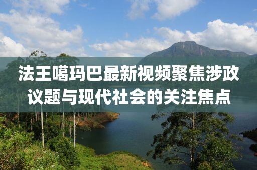 法王噶玛巴最新视频聚焦涉政议题与现代社会的关注焦点