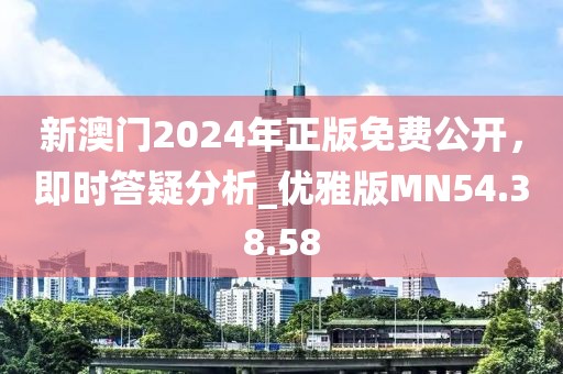 新澳门2024年正版免费公开，即时答疑分析_优雅版MN54.38.58