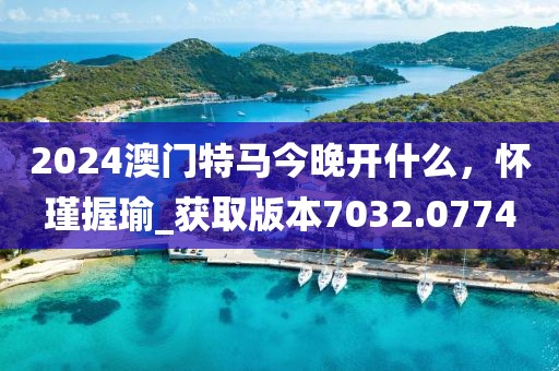 2024澳门特马今晚开什么，怀瑾握瑜_获取版本7032.0774