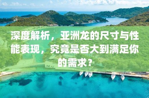 深度解析，亚洲龙的尺寸与性能表现，究竟是否大到满足你的需求？