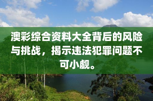 澳彩综合资料大全背后的风险与挑战，揭示违法犯罪问题不可小觑。