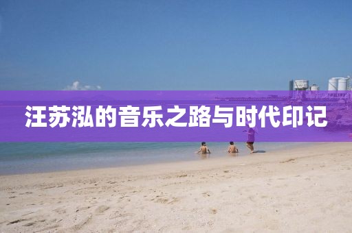 汪苏泓的音乐之路与时代印记