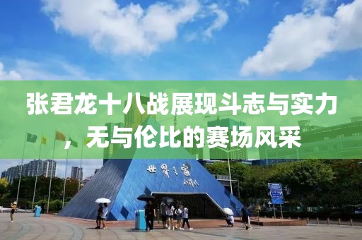 张君龙十八战展现斗志与实力，无与伦比的赛场风采