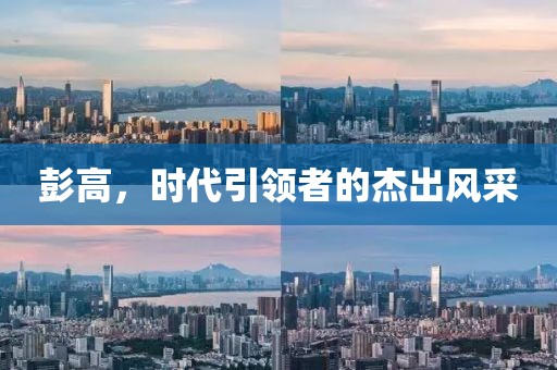 彭高，时代引领者的杰出风采