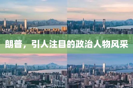 朗普，引人注目的政治人物风采
