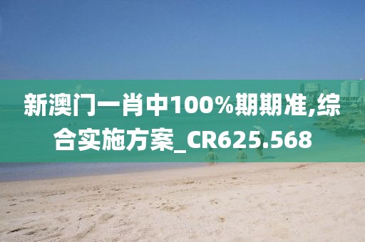 新澳门一肖中100%期期准,综合实施方案_CR625.568