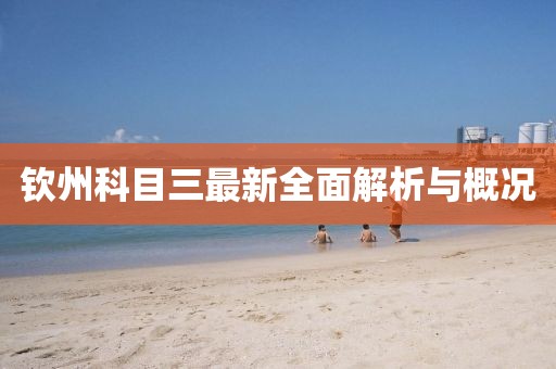 钦州科目三最新全面解析与概况