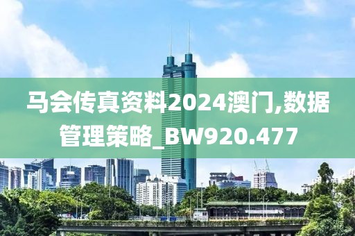 马会传真资料2024澳门,数据管理策略_BW920.477