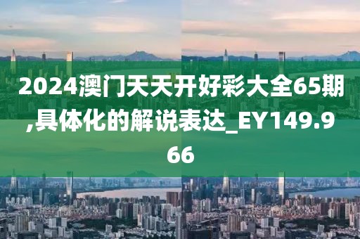 2024澳门天天开好彩大全65期,具体化的解说表达_EY149.966
