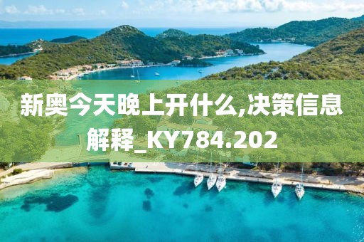新奥今天晚上开什么,决策信息解释_KY784.202