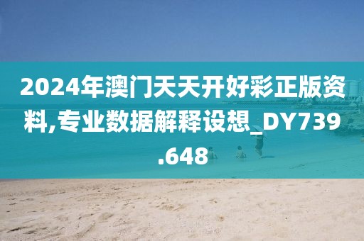 2024年澳门天天开好彩正版资料,专业数据解释设想_DY739.648