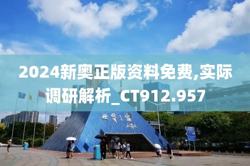 2024新奥正版资料免费,实际调研解析_CT912.957